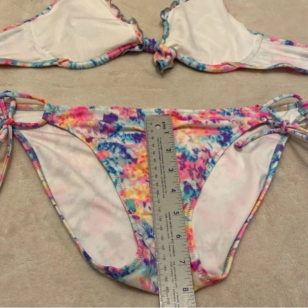 Victoria's Secret Pastel Watercolor Tie-Dye Bikini